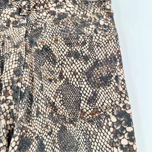 Free People We The Free Women’s High Rise Snakeskin Print Skinny Jeans Size 27 - Picture 6 of 15